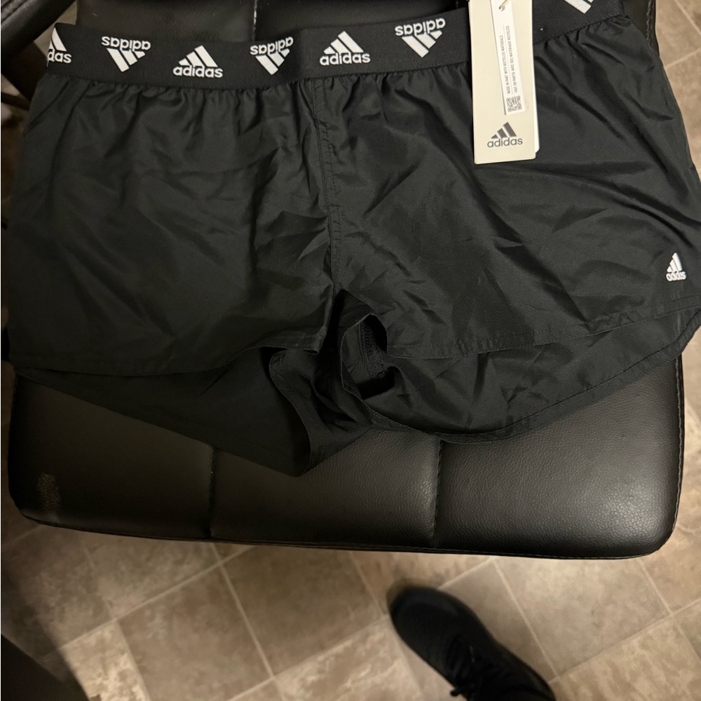 Adidas Black Athletic Shorts